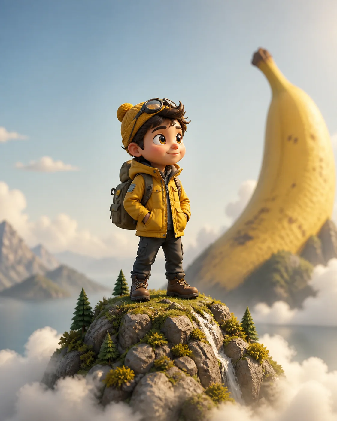 3D — пример Nano Banana